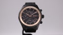 Boss watch with black dial and black case, 2010s
