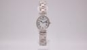 Rotary 10641 watch with white dial and silver case, circa 2001