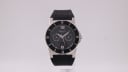 Kenneth Cole watch with black dial and silver case, 2010s