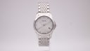 Gucci 126.5 watch with white dial and silver case, 2010s