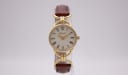 Gucci 6000.2.L watch with cream dial and gold case, 1990s