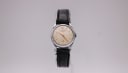 Baume & Mercier 620 watch with cream dial and silver case, 1950s