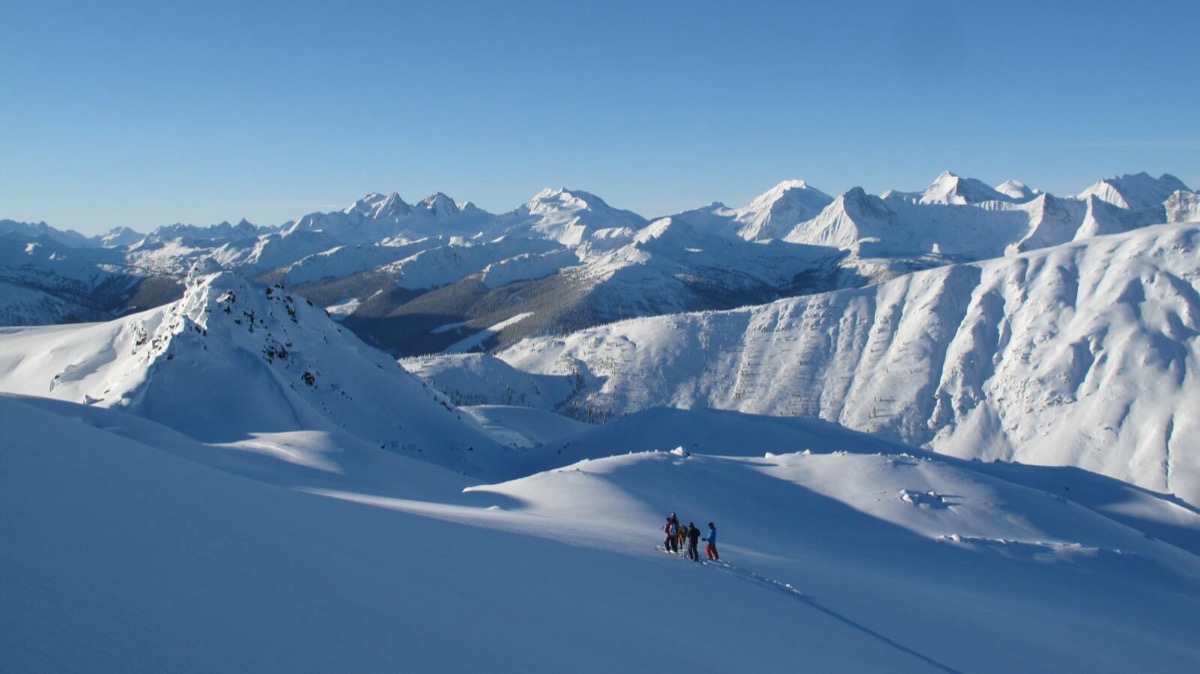 Esquiador en polvo virgen CMH
