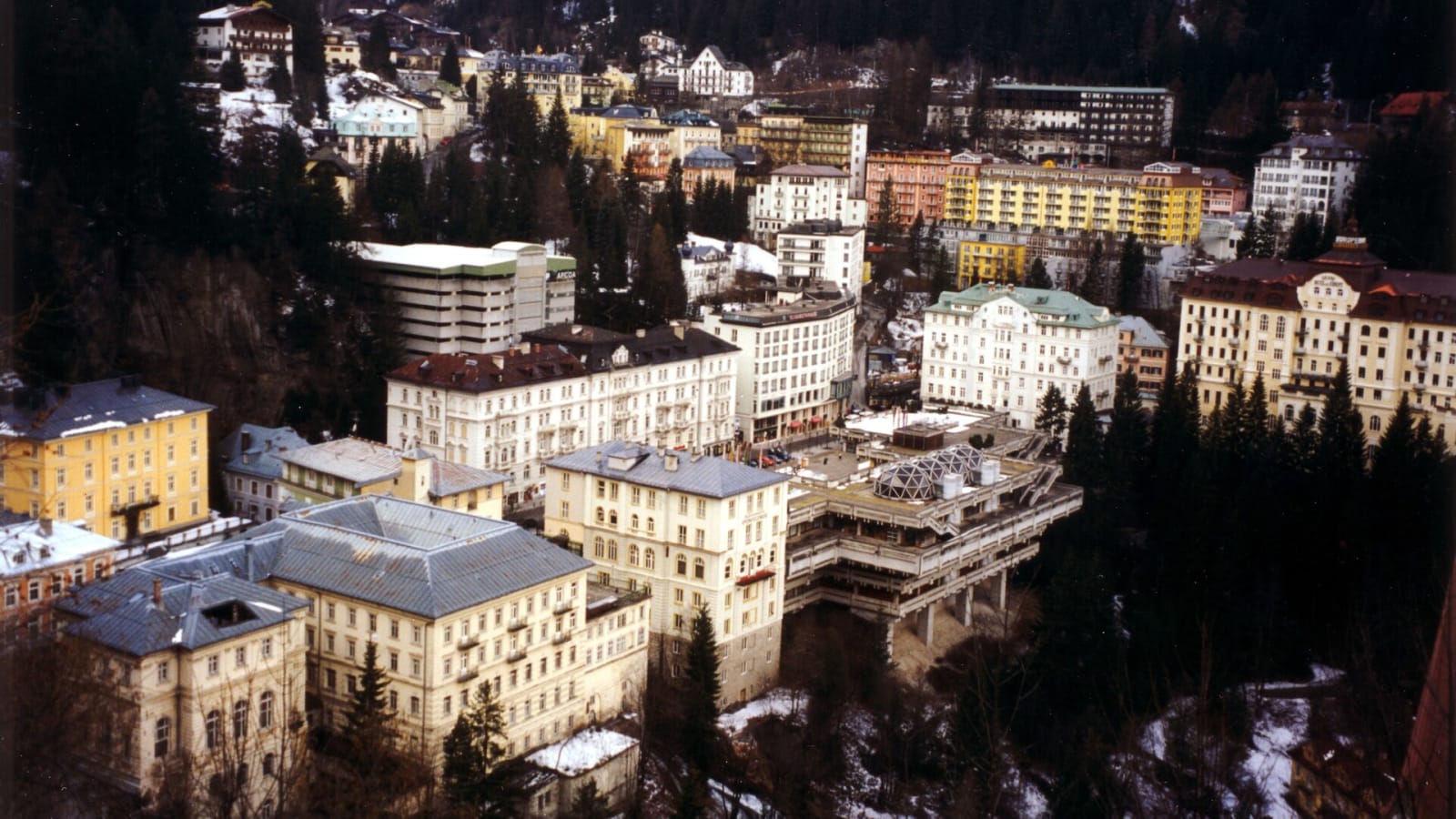 Bad Gastein — vista de la estación