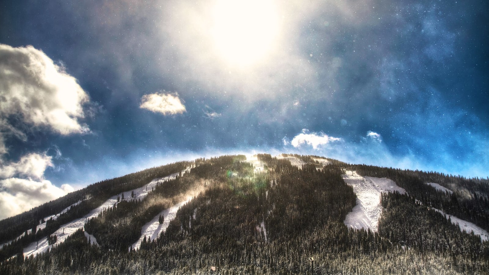 Copper Mountain — vista de la estación