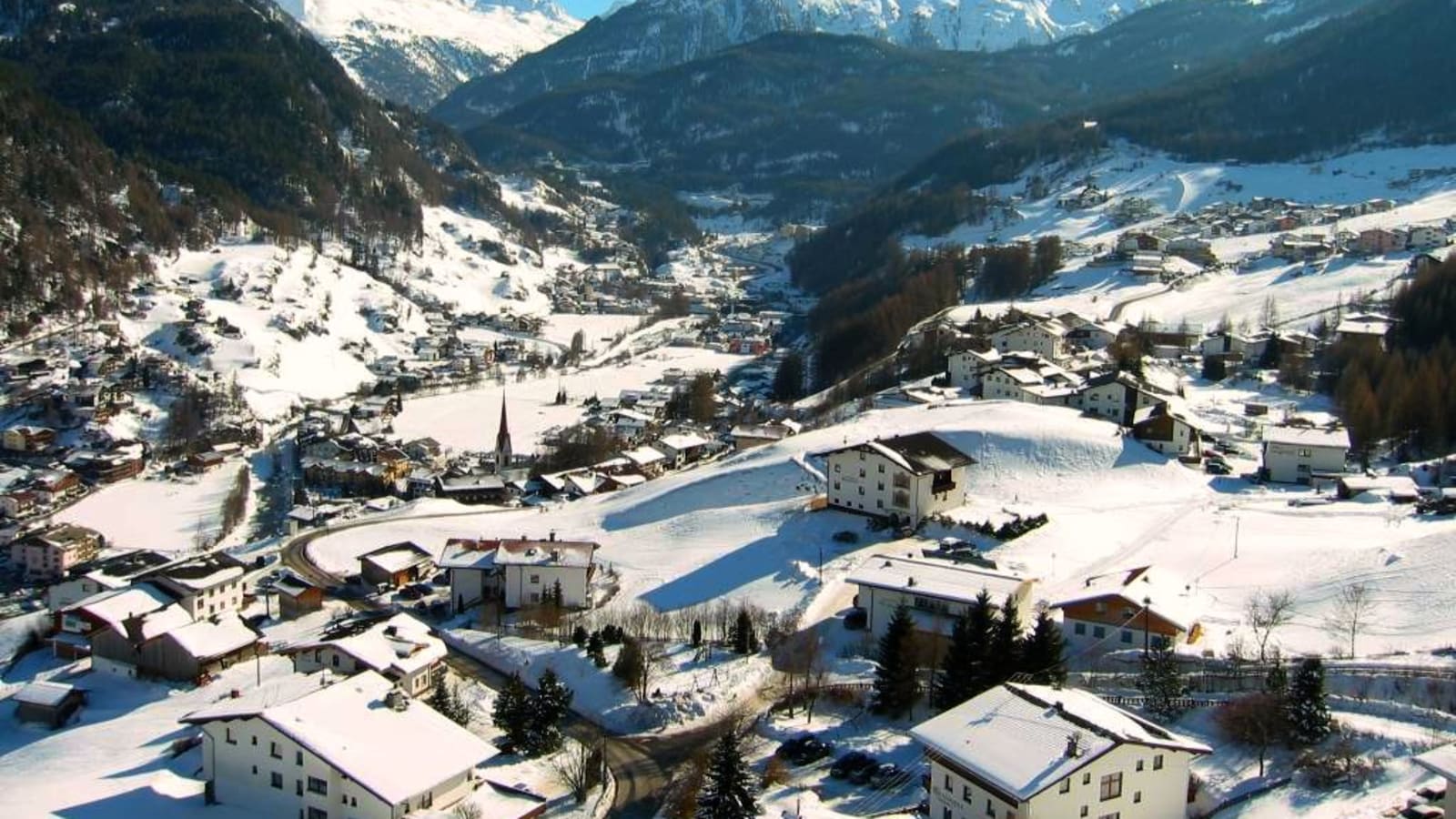 Sölden — vista de la estación