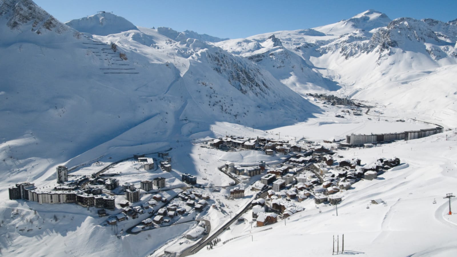 Tignes – Val d'Isère (Espace Killy) — vista de la estación