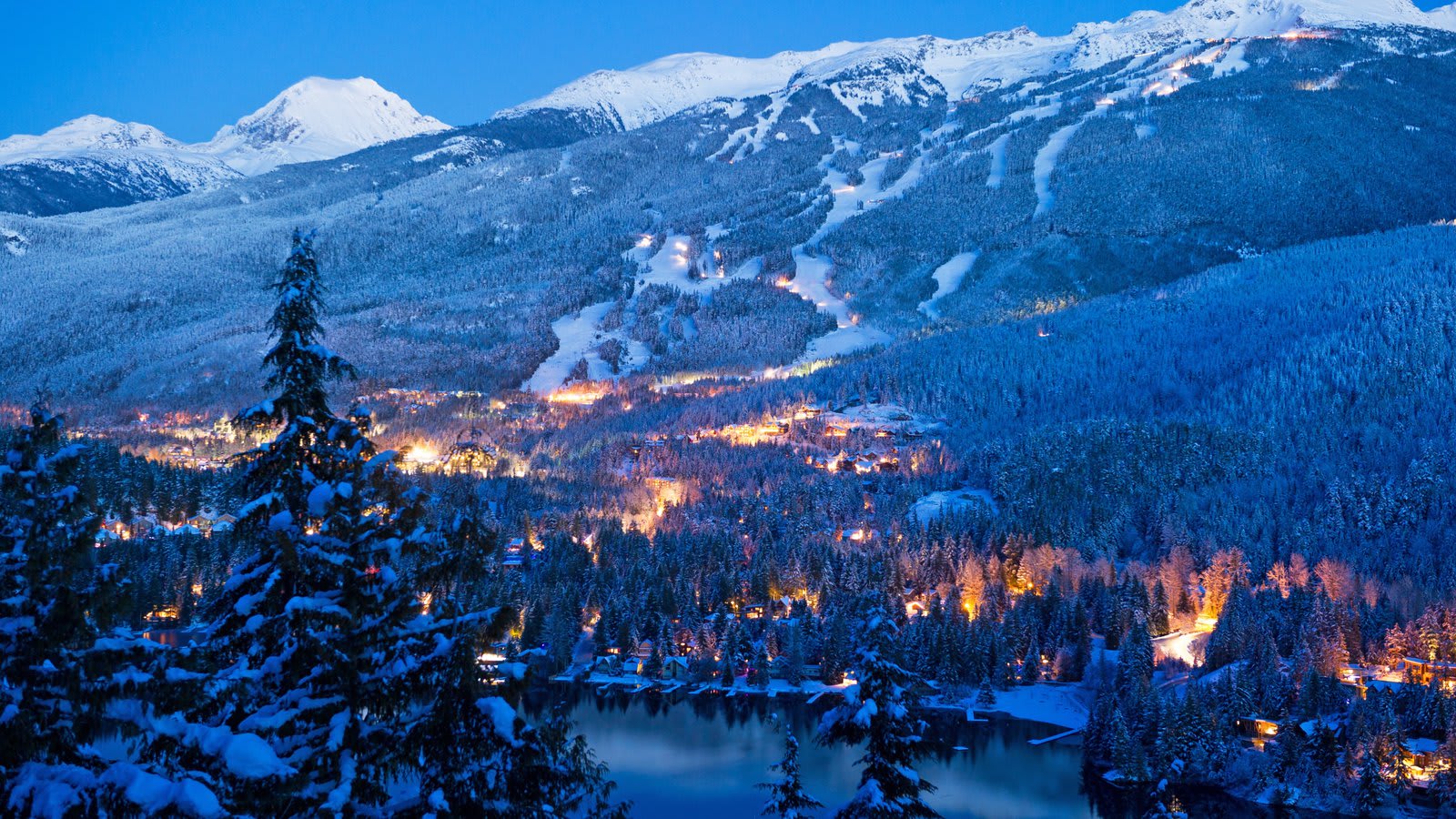 Whistler Blackcomb — vista de la estación