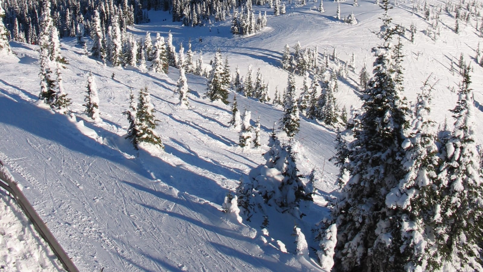 Whitefish Mountain Resort — vista de la estación