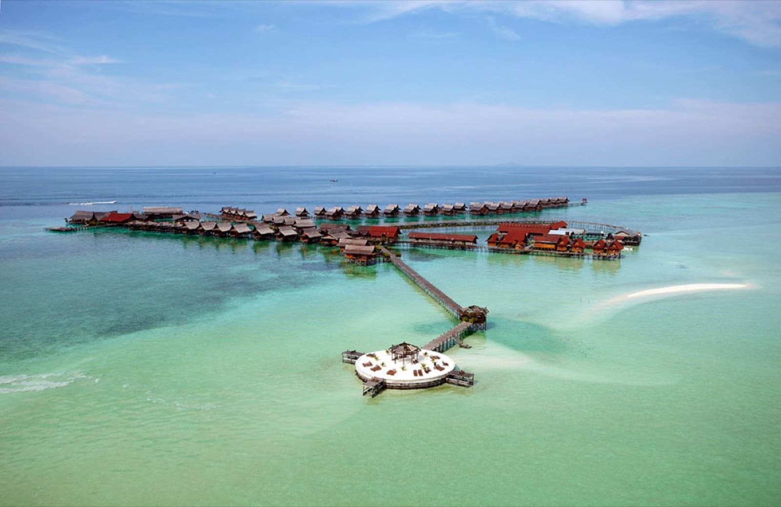 Buceo desde resort en Sipadan