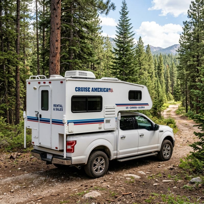 Cruise America T17 Truck Camper