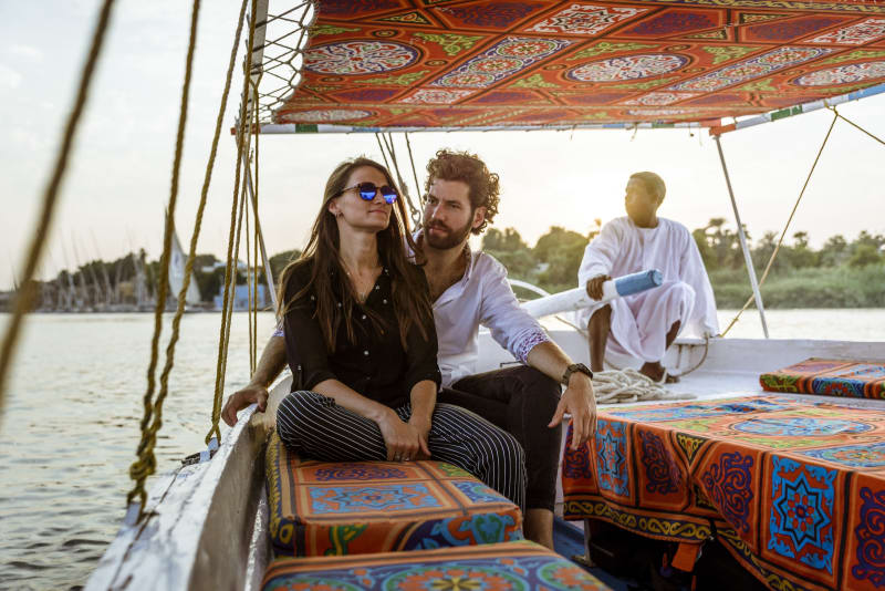 Navegando — crucero Sun Boat IV por el Nilo
