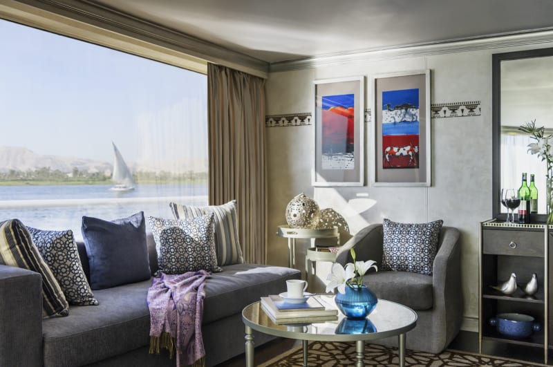 Suite Presidencial — crucero Sun Boat IV por el Nilo