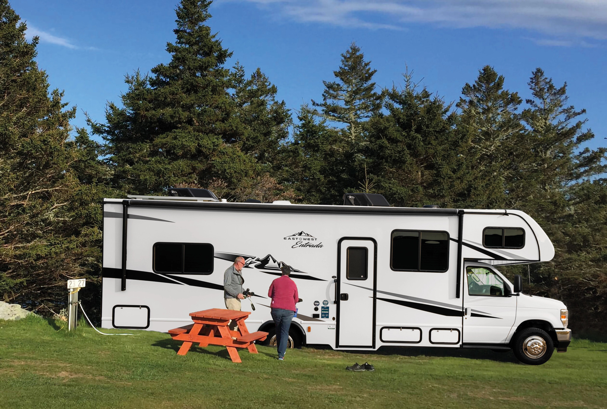 CanaDream MH-L en camping de Alberta
