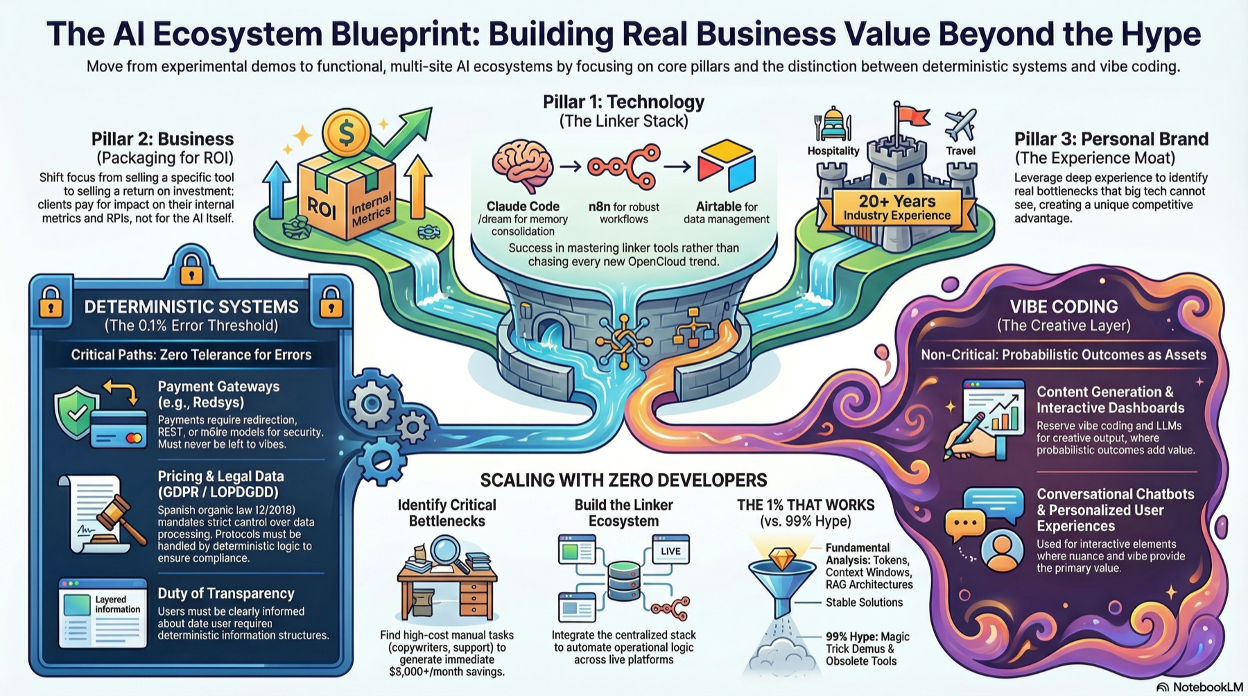 Infographic: AI Ecosystem Business Value Blueprint