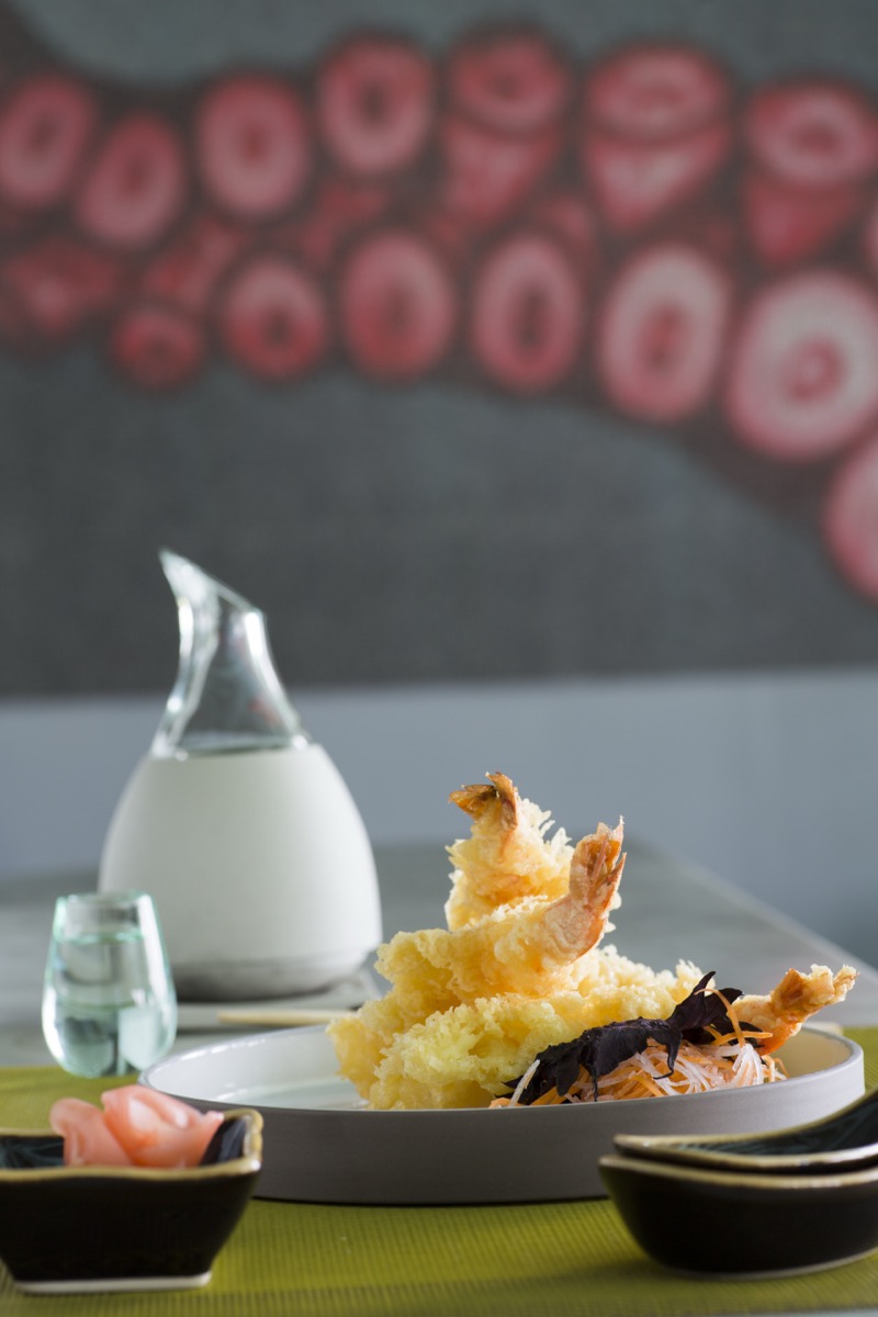 Kobe — teppanyaki en vivo sobre las aguas cristalinas