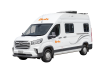Side profile of the Britz 2 Berth Trailblazer Campervan