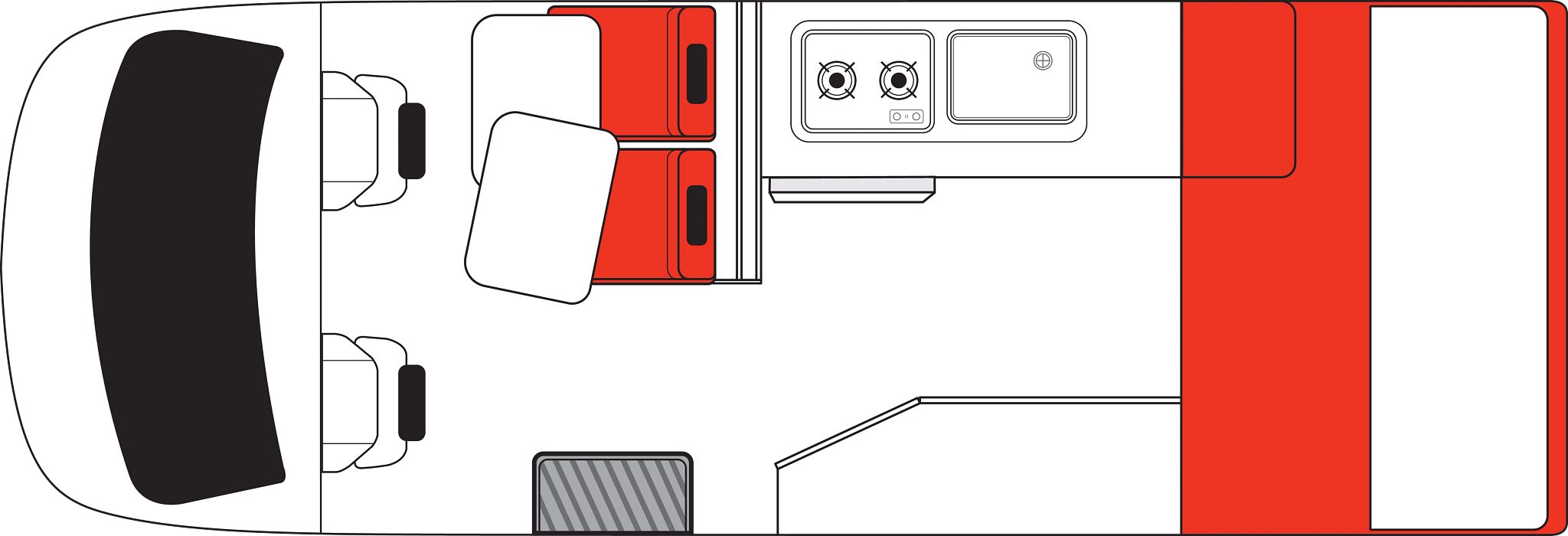 Daytime floorplans