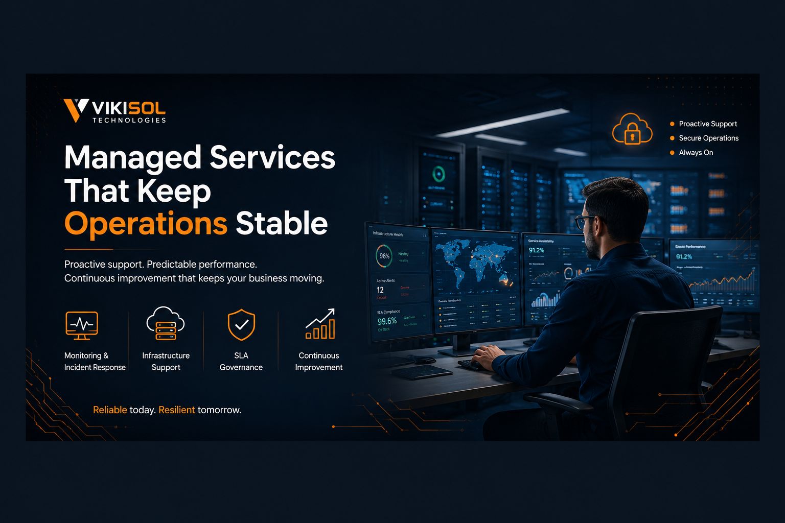 Managed Services That Keep Operations Stable