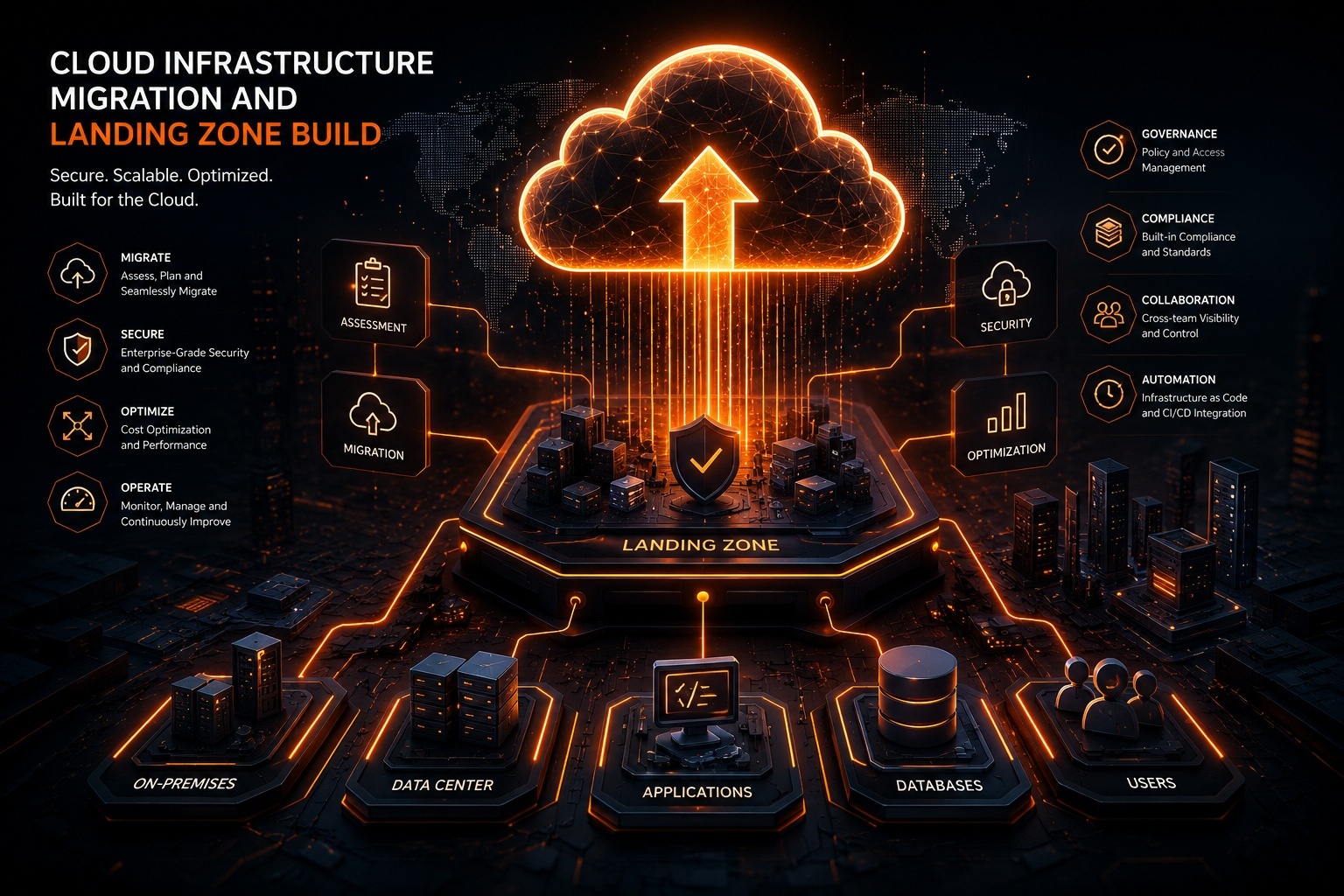 Cloud Infrastructure Migration and Landing Zone Build