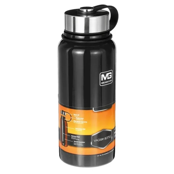 800ml Portable Insulated Vacuum Cup Stainless Steel Thermos Water Bottle Outdoor Sports Kettle