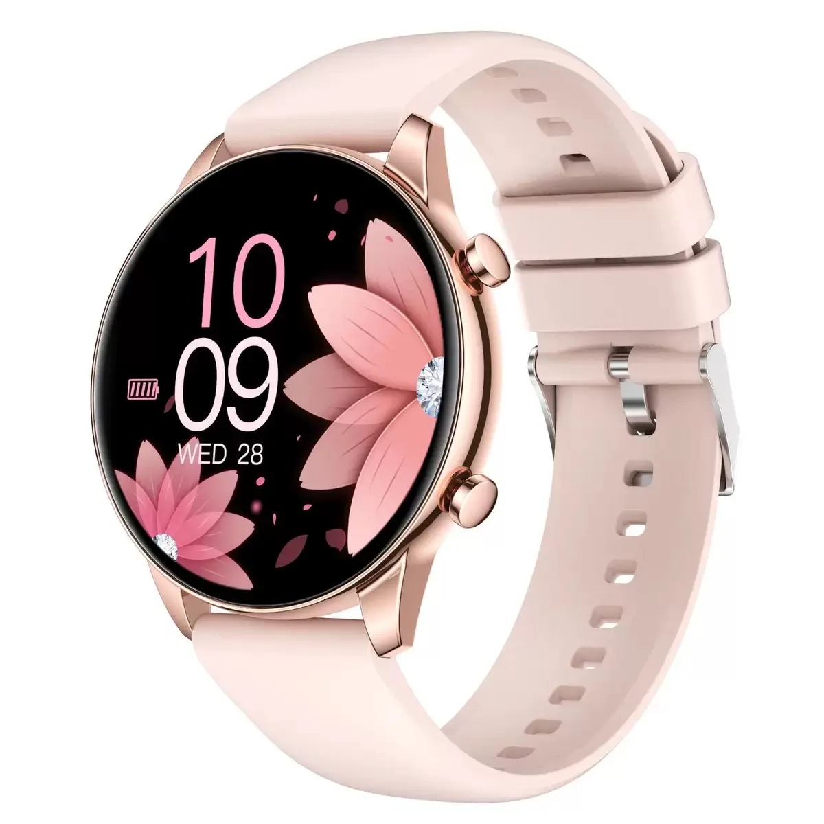 G28 Women Smart Watch Female Smartwatch Elegant Wristband Heart Rate Monitoring Alarm Clock Reminder Sports Fitness Band