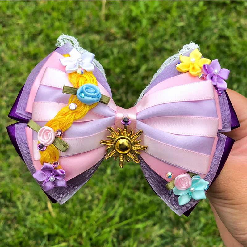 Sweet Girl Hair Clips Cute Flower Accessory Butterfly Knot Design Women Daily Festival Wear Perfect Gift Princess Hair Accessory
