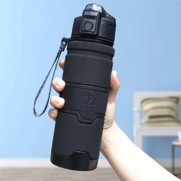 BPA Free Plastic Sports Wasserflasche 400/500/700/1000ml Tragbares leaksicheres Trinkgeschirr im Fitnessstudio