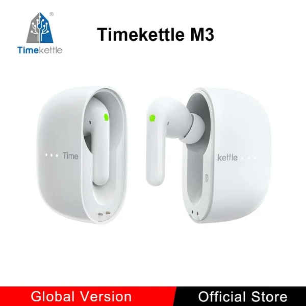 Timekettle M3 Translator Earbuds Bluetooth Echtzeit Simultaneous Headphones Instant Voice Translate Gerät für Geschäftsreisen