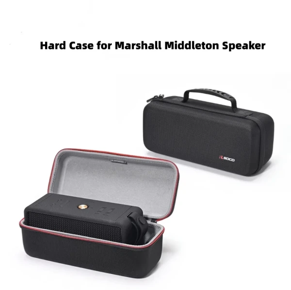 Custodia rigida per Marshall Middleton senza fili portatile altoparlante Bluetooth, borsa di protezione EVA viaggio per