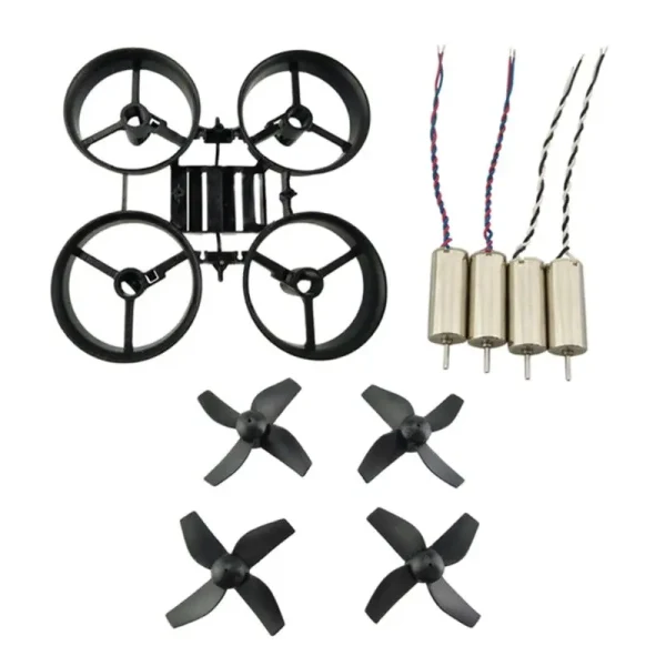 JJRC H36 Eachine Furibee F36 DIY Mini RC Drone Wheelbase Frame Kit W/ Propeller 615 Motors Red Black