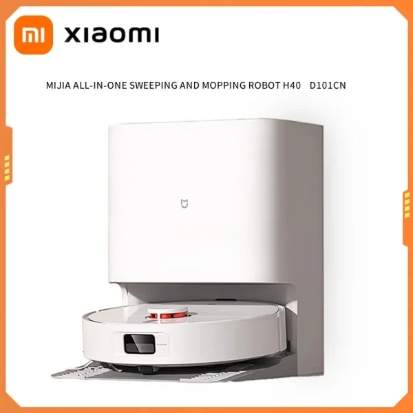 XIAOMI MIJIA Self Robot Vacuum Cleaners H40 Smart Home Sweeping High Speed Rotary Scrubbing Cyclone