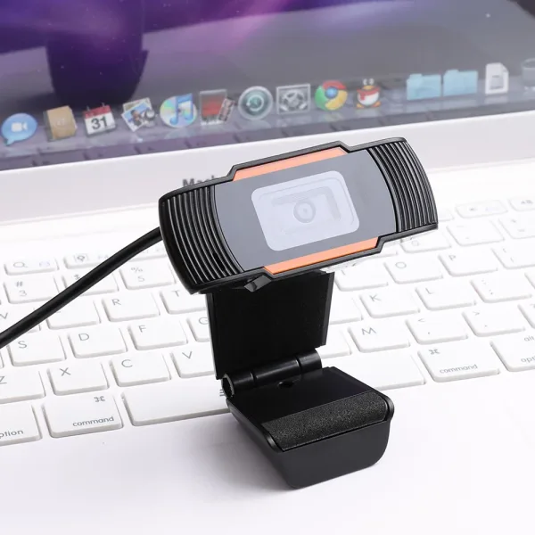 Mini Webcam Cámara Web USB HD con micrófono para ordenador de escritorio Webcast Video Call