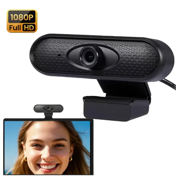 HD USB Webcam Mini Webcam para ordenador portátil cámara web con micrófono para Video Living/ Video