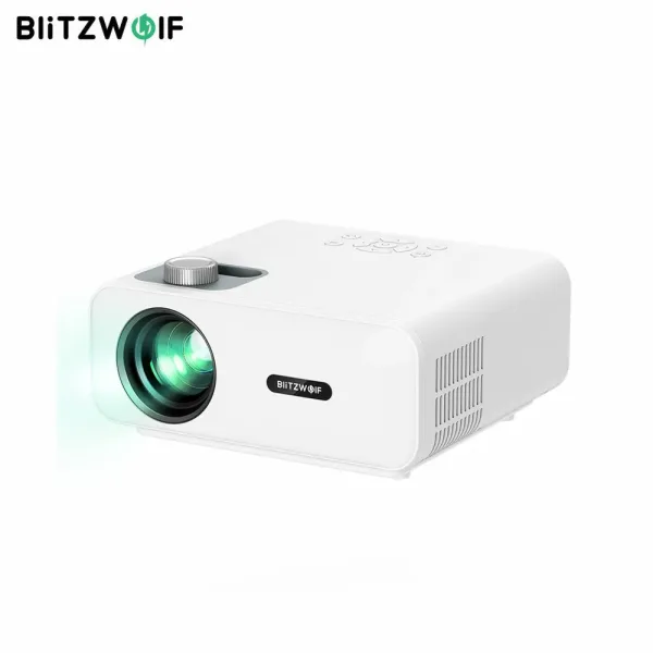 Gadgets: BlitzWolf V5 Max LED Projektor HD 9000 Lumen Portable Filmtheater Kompatibel mit TV Stick Home