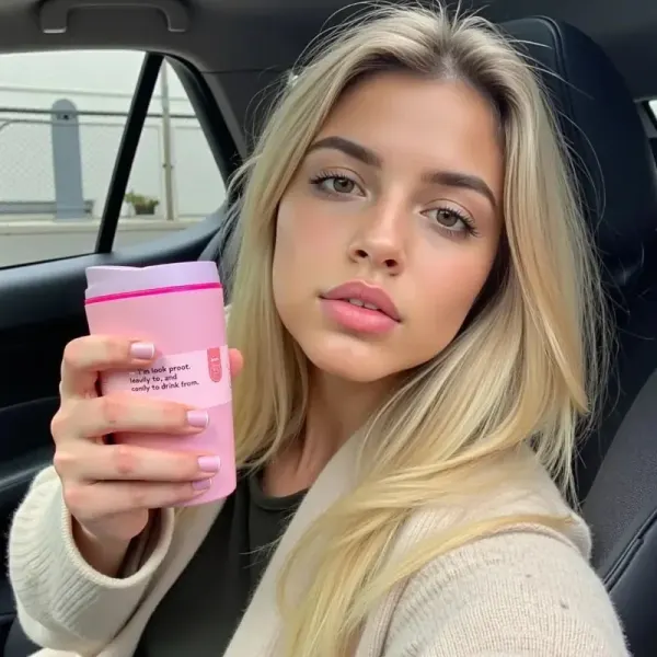 Thermische Tasse Vakuum isoliert Tumbler Cup Edelstahl-Kaffee-Thermos Cups undichter Lid für Reise