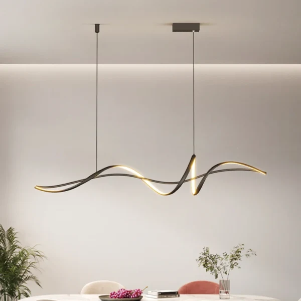 2025Lámparas inteligentes modernas para la sala de comedor Inicio Decoración Lámparas lámparas Sala