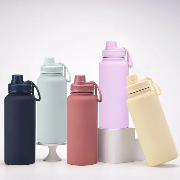 Sport: Large Capacity Sport Thermos Cup,Stainless Steel Vacuum Flasks,Gym Drinkware,Wide Mouth Thermal
