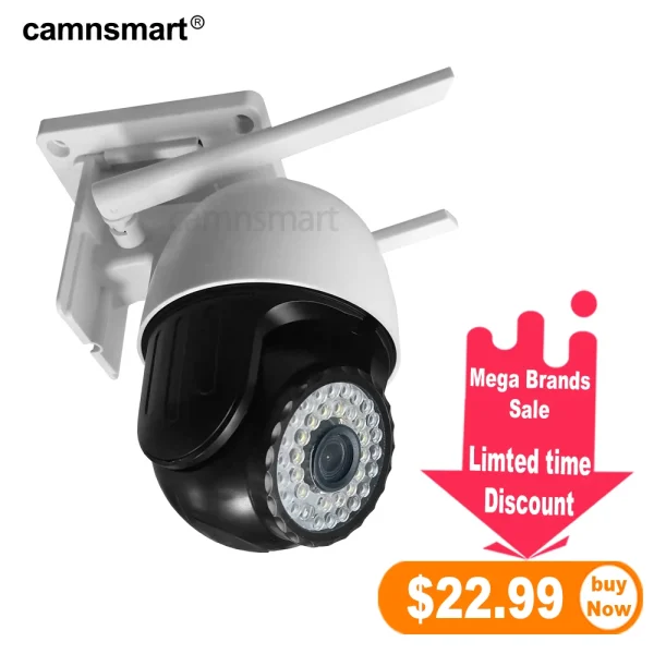 Hogar Inteligente: 1080 P Cámara inalámbrica de Wifi al aire libre PTZ Dome Speed Video Vigilancia Smart Home Security