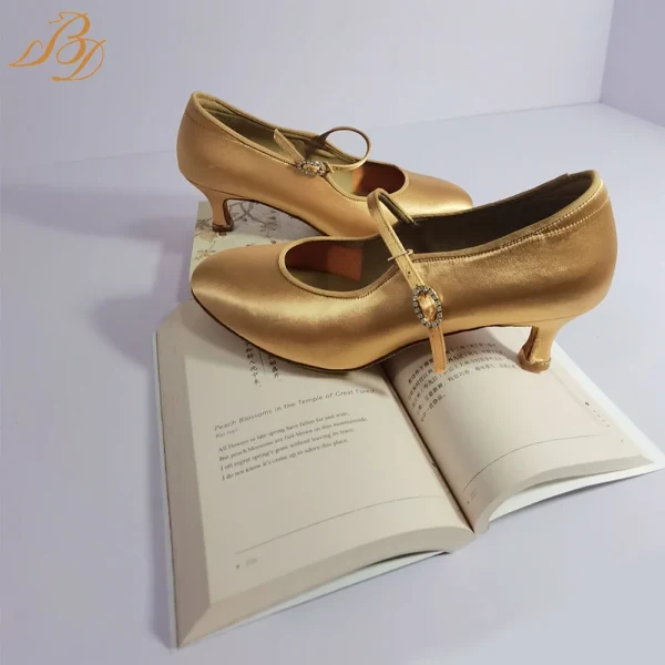 Sport: BD Dance Professional Modern Dance Shoes for Women Tango Waltz Dancing Competition Fitness Practice