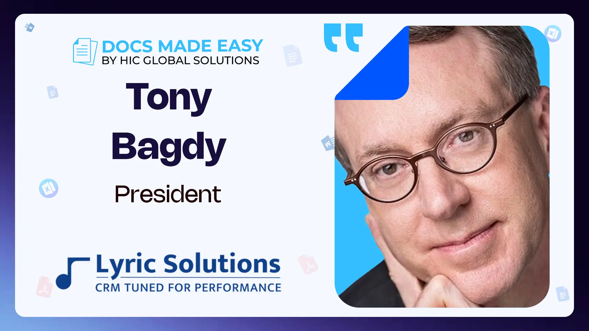 Tony Bagdy