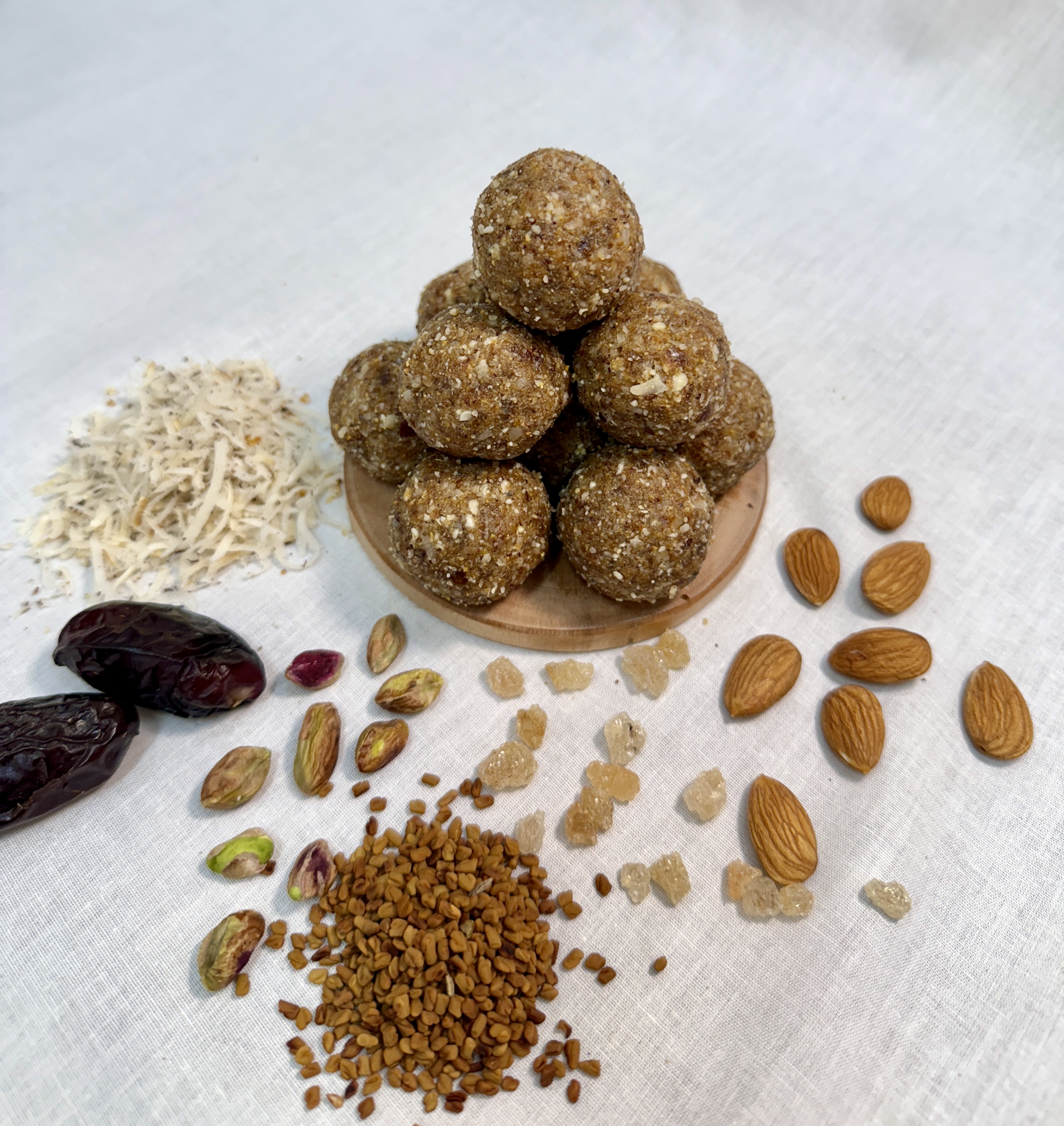 Methi Dink Dryfruit Laddoo