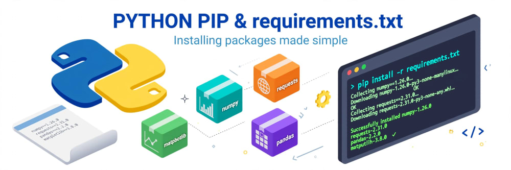How to Use pip and requirements.txt Like a Pro (After Venv)