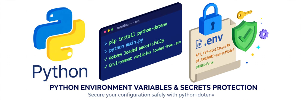 How to Hide Your API Keys in Python Using .env Files (For Absolute Beginners)