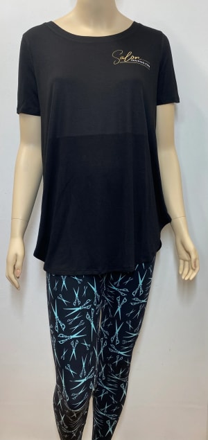 Stylist scissor print leggings 4