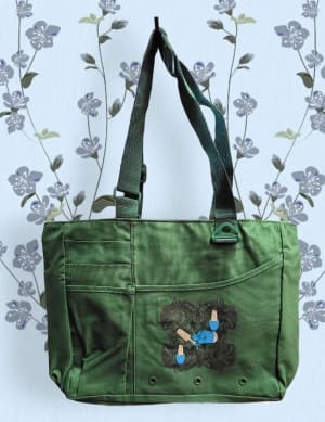 Embroidery Nail Polish Design Totes For Nail Techs 3
