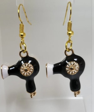 Blow Dryer Earrings 2