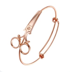 Stylist adjustable scissor bracelets 2