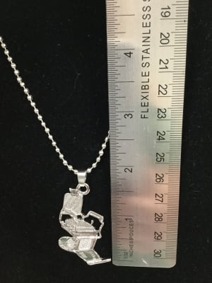 Barber’s chair pendant necklace 3