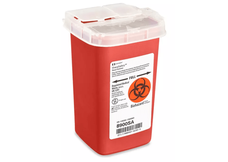 Sharps Disposal Container